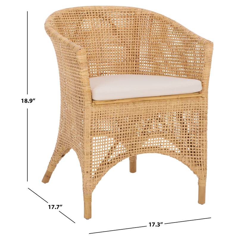 SAFAVIEH Home Taina Accent Chair - 17"W x 18"D x 19"H