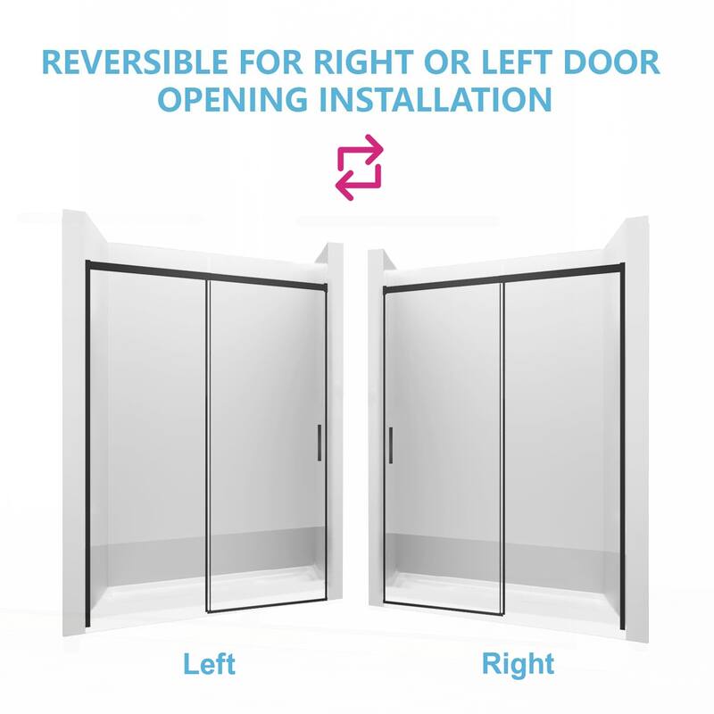 High-Quality Semi-Frameless Sliding Shower Door with Advanced Features