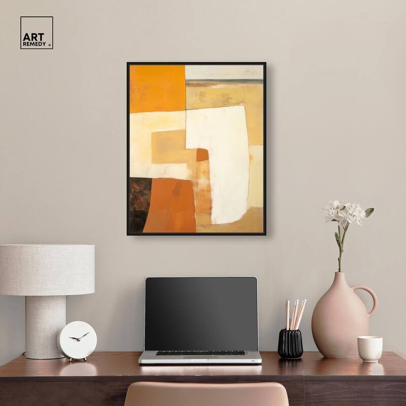 Clay and Canvas II Canvas by Art Remedy