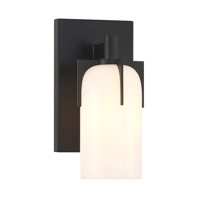 Savoy House 9-4128-1 Caldwell 5" Wide Vanity Light - Matte Black
