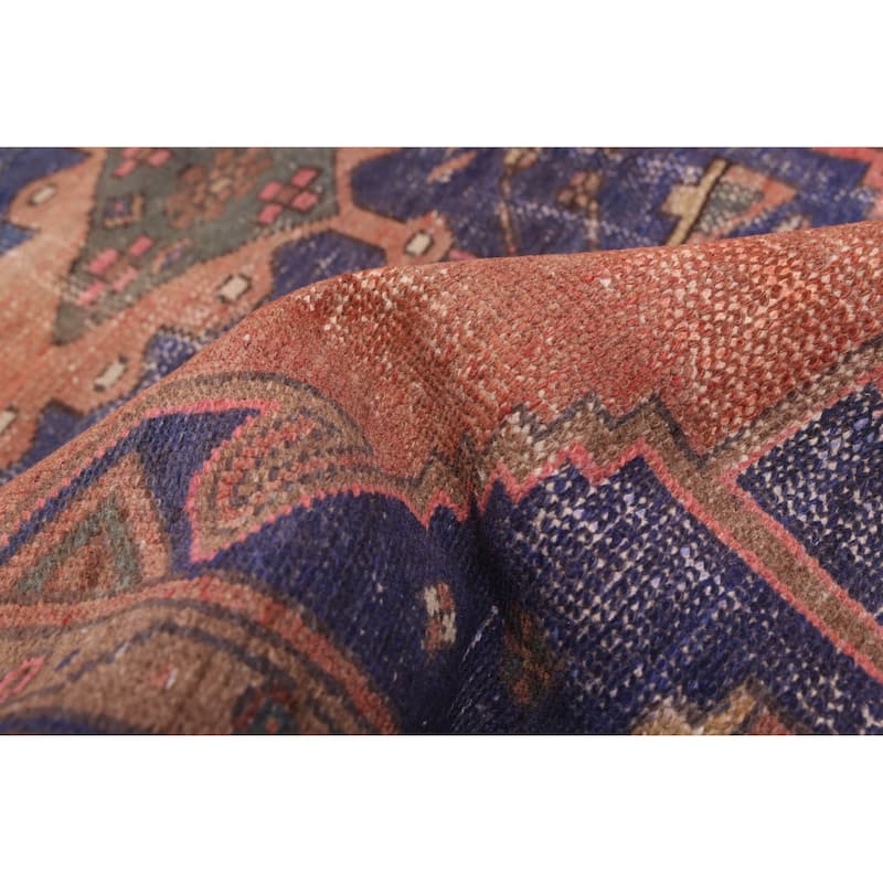 ECARPETGALLERY Hand-knotted Antalya Vintage Copper Wool Rug - 4'1 x 6'9