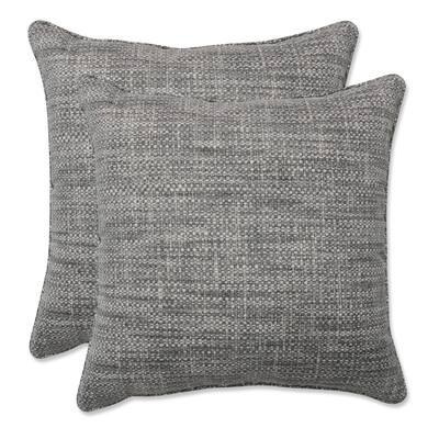 Pillow Perfect Outdoor Remi Patina 16.5-inch Throw Pillow (Set of 2) - 16.5 X 16.5 X 5 - 16.5 X 16.5 X 5