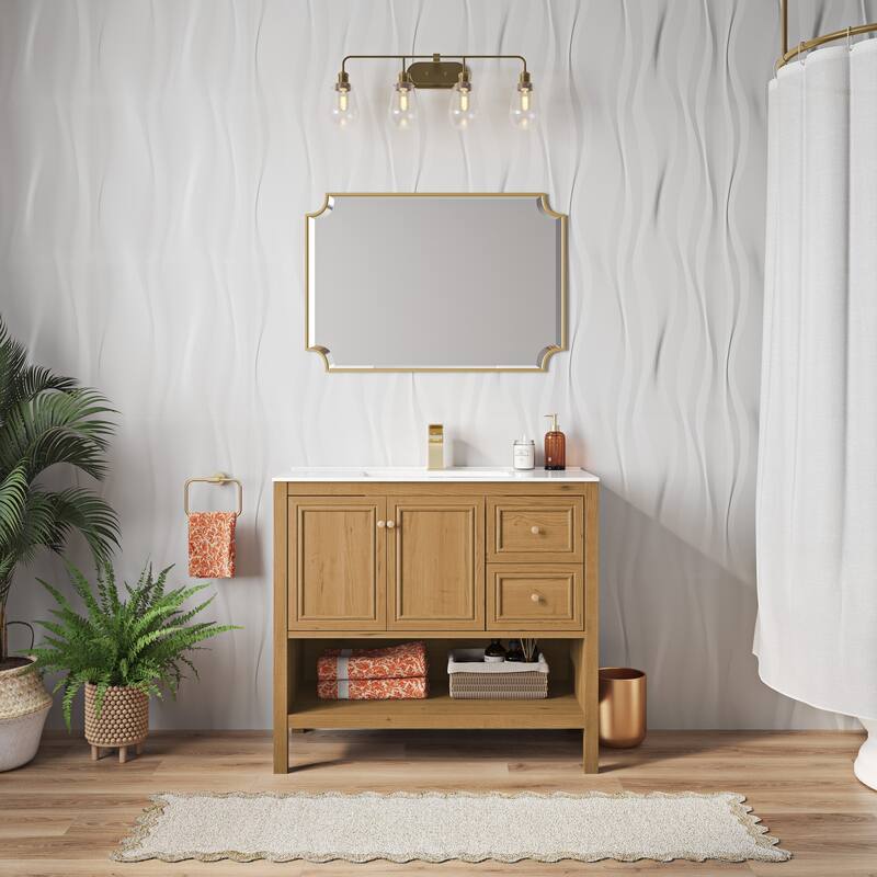 Swiss Madison SM-BV241 Chateau 36" Free Standing Single Basin Vanity