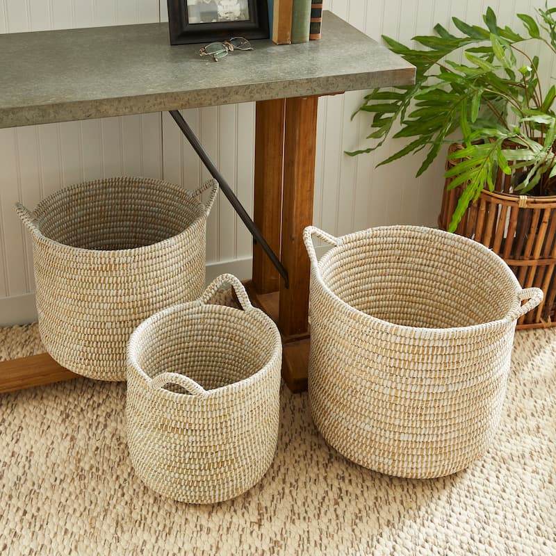 Rivergrass Rd Baskets W/Hndles St/3