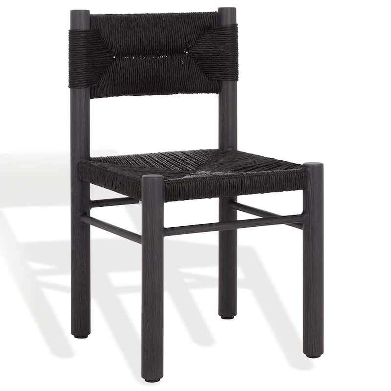 SAFAVIEH Couture Outdoor Patio Furniture Romona Dining Chair, Fully Assembled (Set of 2) - 18"W x 20"D x 32"H