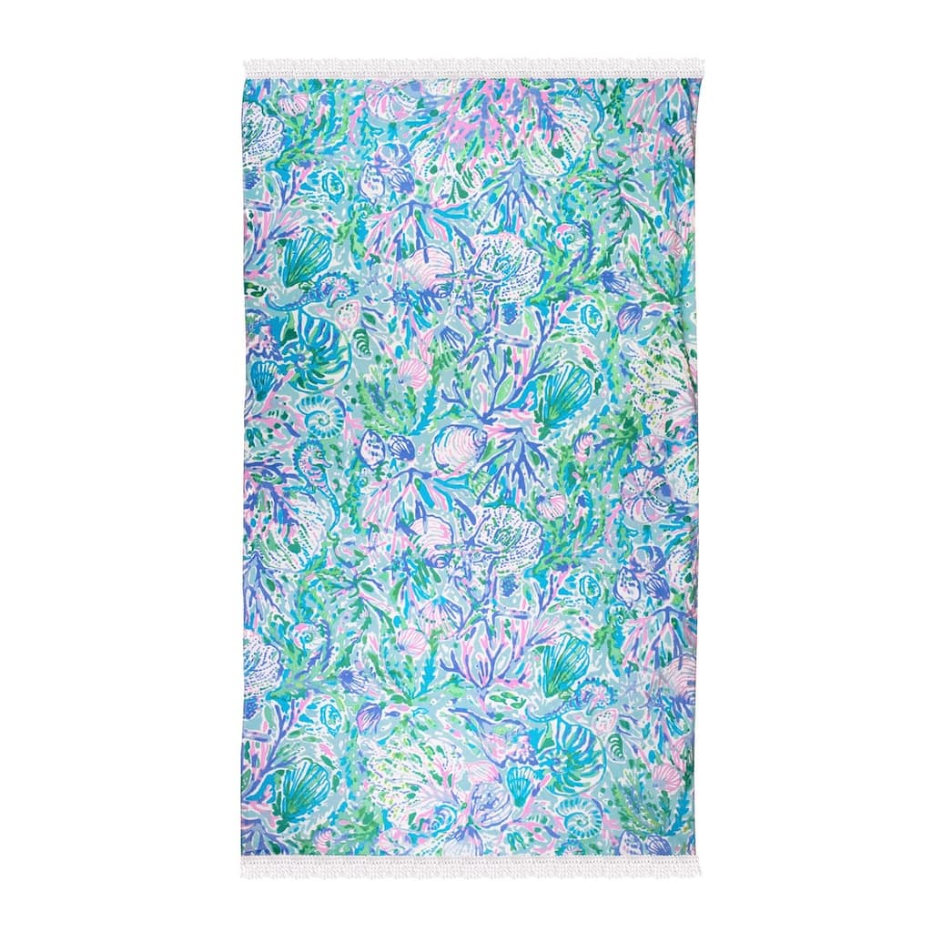 Oversized Pool/Beach Towel, 40 x 70, Large Terry Cloth Towel for Adults, Soleil It On Me