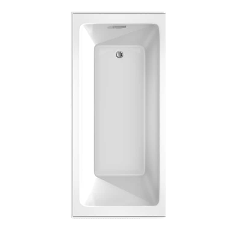 Grayley 66-Inch x 30-Inch Alcove Bathtub in White with Options