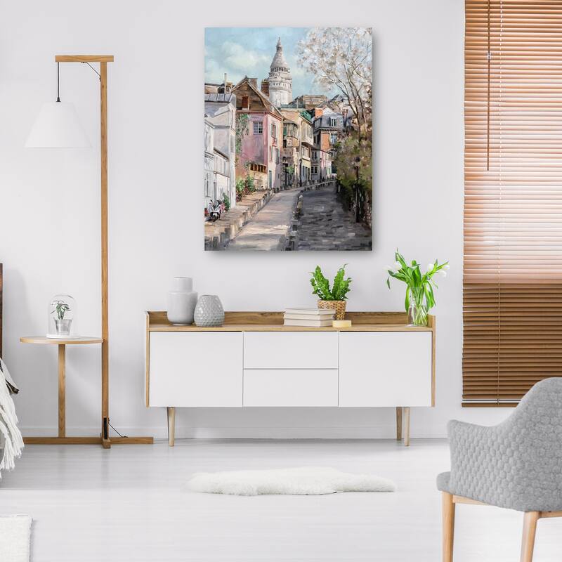 Cathedral View By Studio Arts Canvas Art Print