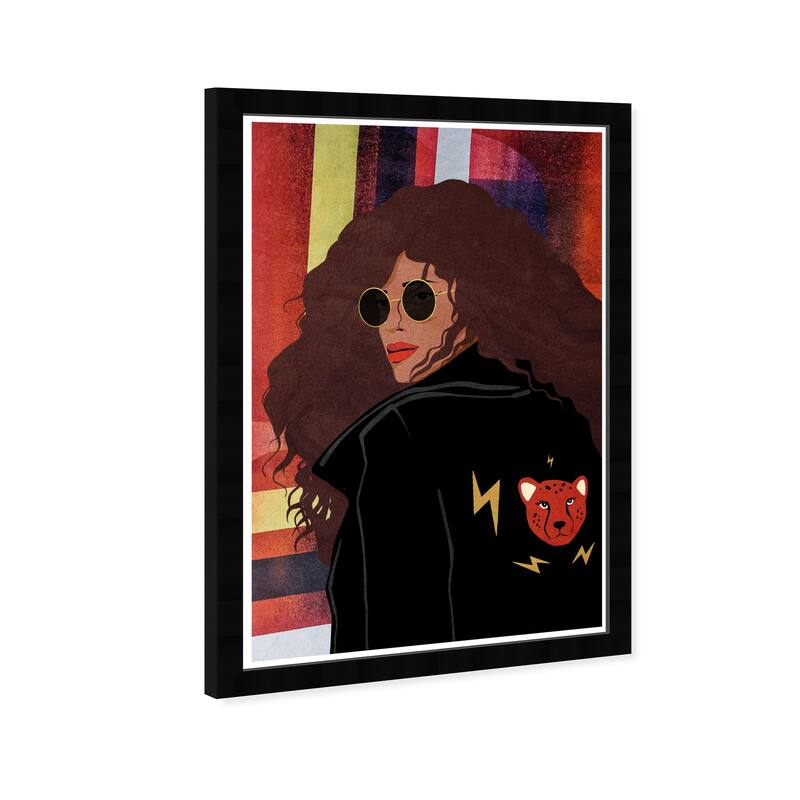 Wynwood Studio Prints Fashion and Glam Wild One Red and Modern & Contemporary Wall Art Canvas Print