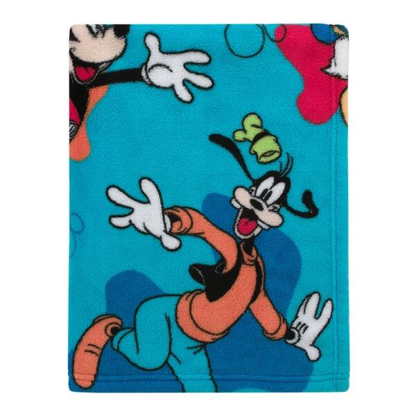 slide 2 of 5, Disney Mickey Mouse Super Soft Toddler Blanket