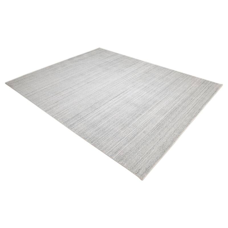Overton Handmade Modern Contemporary Striped Area Rug