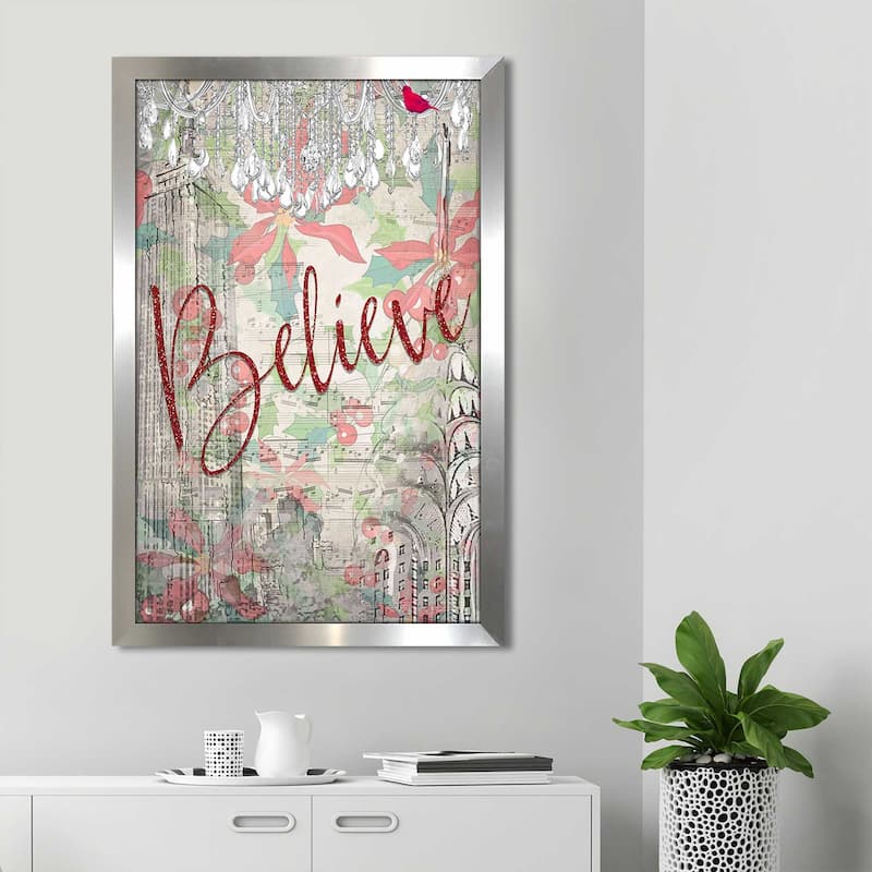 "Believe" by Jodi Print on Acrylic