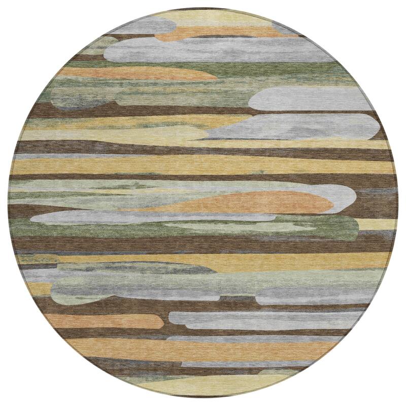 Machine Washable Indoor/ Outdoor Casual Merriam Chantille Rug