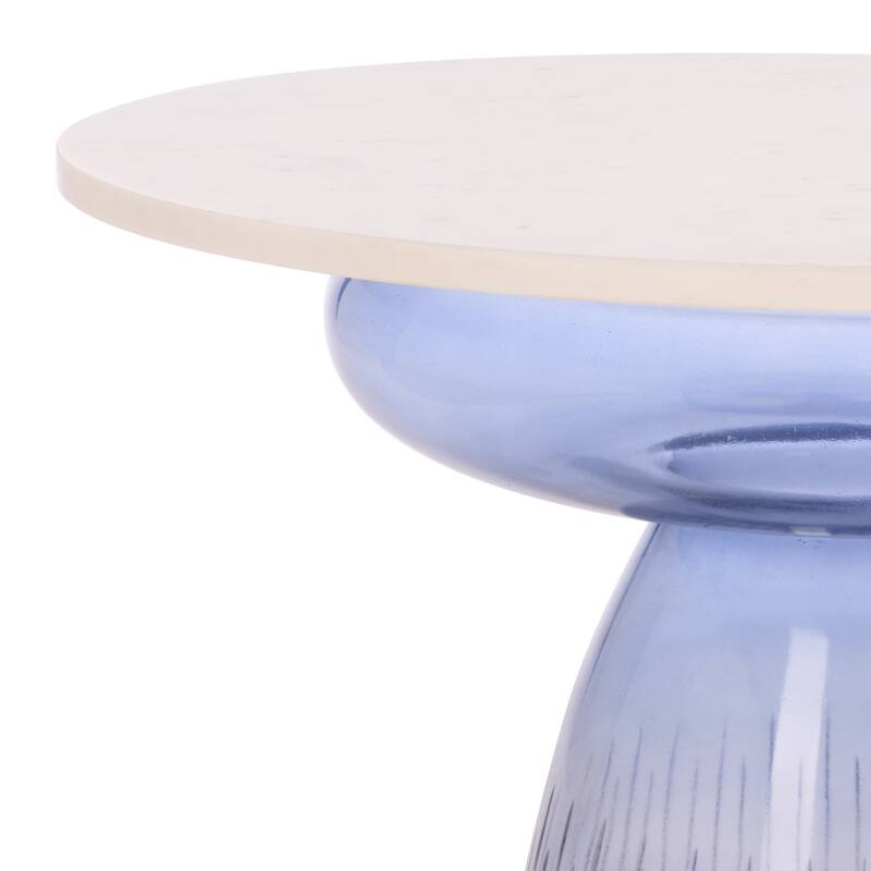 SAFAVIEH Home Avony Side Table - 24"W x 24"D x 16"H