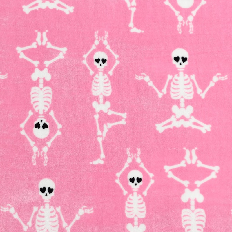 Betsey Johnson Printed Ultra Soft Plush Fleece Throw Blanket