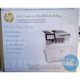 Shop Hp Color Laserjet Pro M479fdw Multifunction Printer W1a80a Overstock 30758914