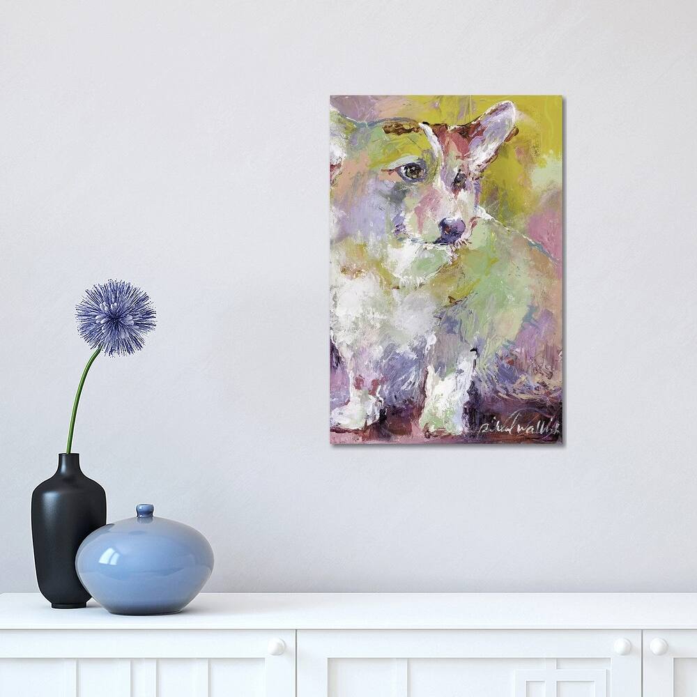 iCanvas "Corgi" by Richard Wallich Canvas Print