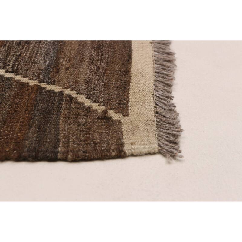 Sivas Brown Kilim 6'1" x 8'0" - 6'1 x 8'0