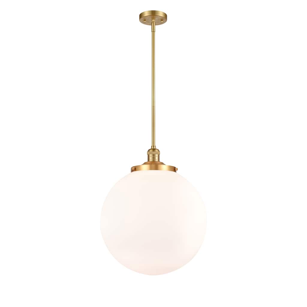 Innovations Lighting Franklin Restoration Beacon - 1 Light 16" Stem Hung Pendant