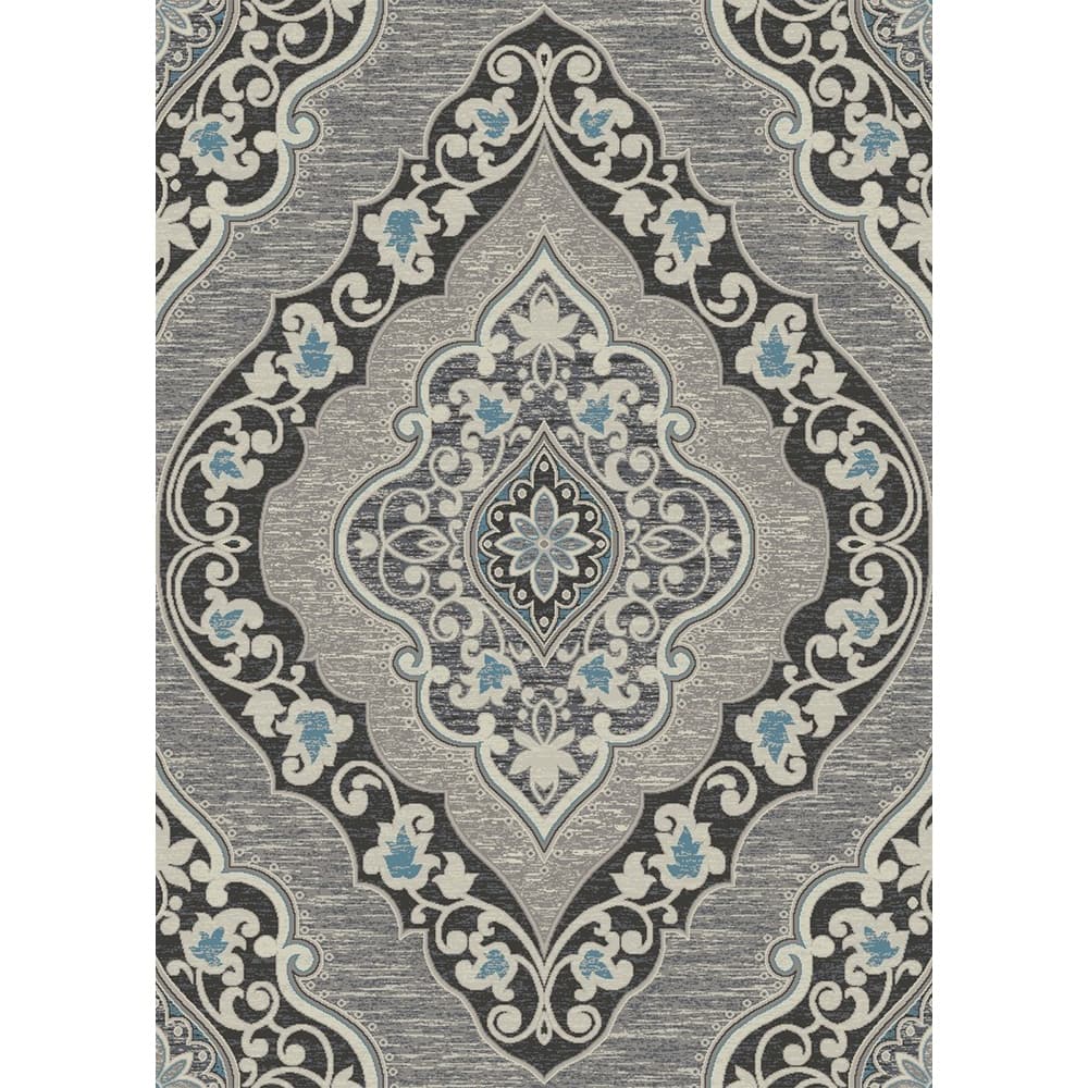 Hometown Amelia Transitional Ornate Area Rug