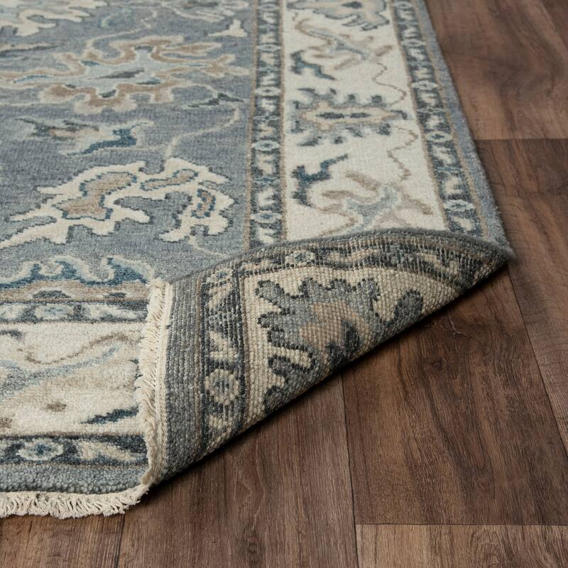 Alora Decor Mila Grey Oriental Hand-tufted Wool Blend Rug