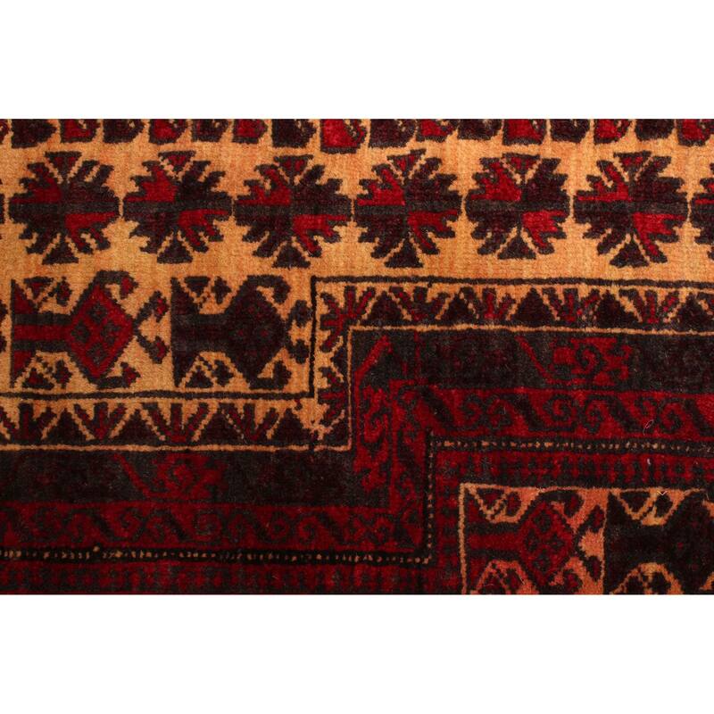 ECARPETGALLERY Hand-knotted Teimani Beige Wool Rug - 2'9 x 4'4