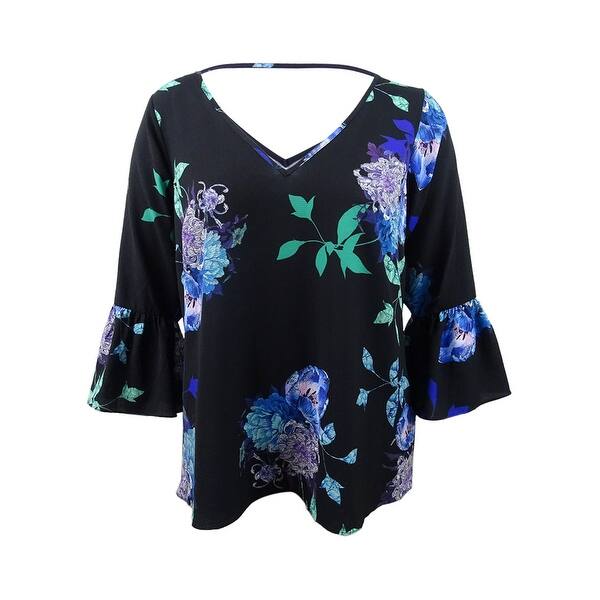 Shop City Chic Women S Trendy Plus Size Floral Print Top Fujitsu