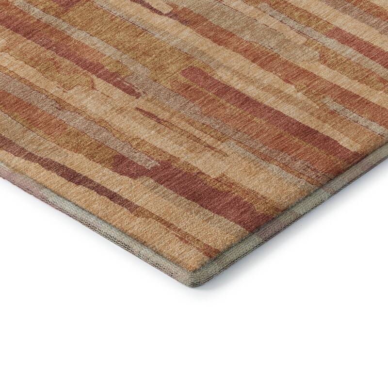 Premium Washable Super Soft Global Stripes Mayfield Rug