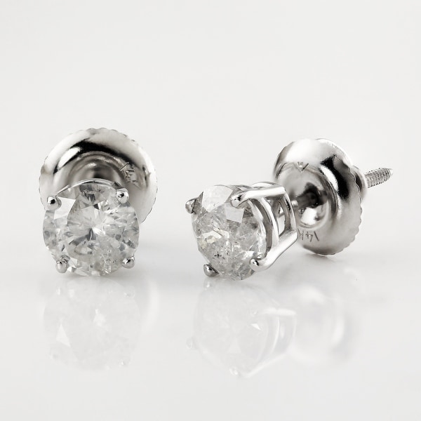 Overstock Diamond Stud Earrings 2024 towncentervb
