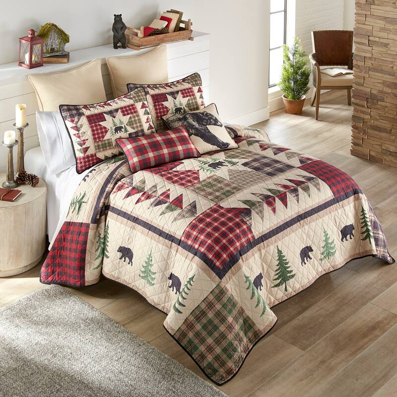 Donna Sharp Forest Point 3PC Quilt Set