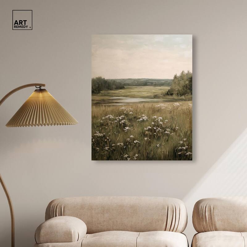 Marshland Whispers Canvas by Art Remedy, Gallery Wrapped