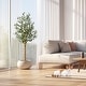 preview thumbnail 15 of 15, Artificial Olive Tree 6FT(72in) Tall Faux Silk Olive Trees