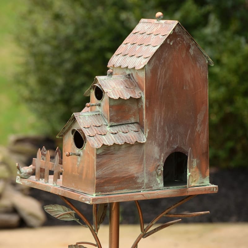 Country Style Iron Birdhouse "Doylestown"