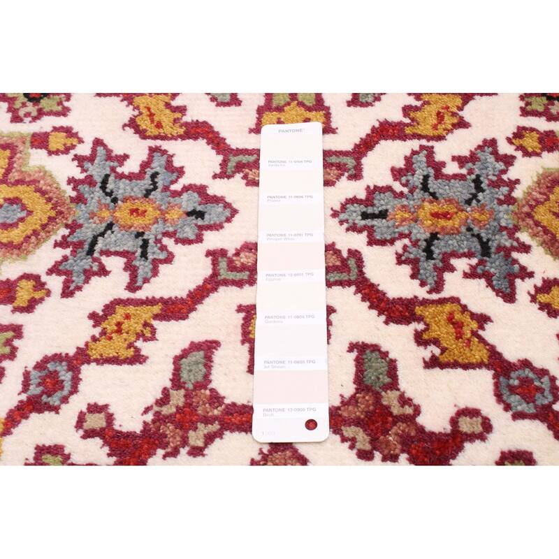 ECARPETGALLERY Hand-knotted Serapi Heritage Cream Wool Rug - 2'7 x 10'4