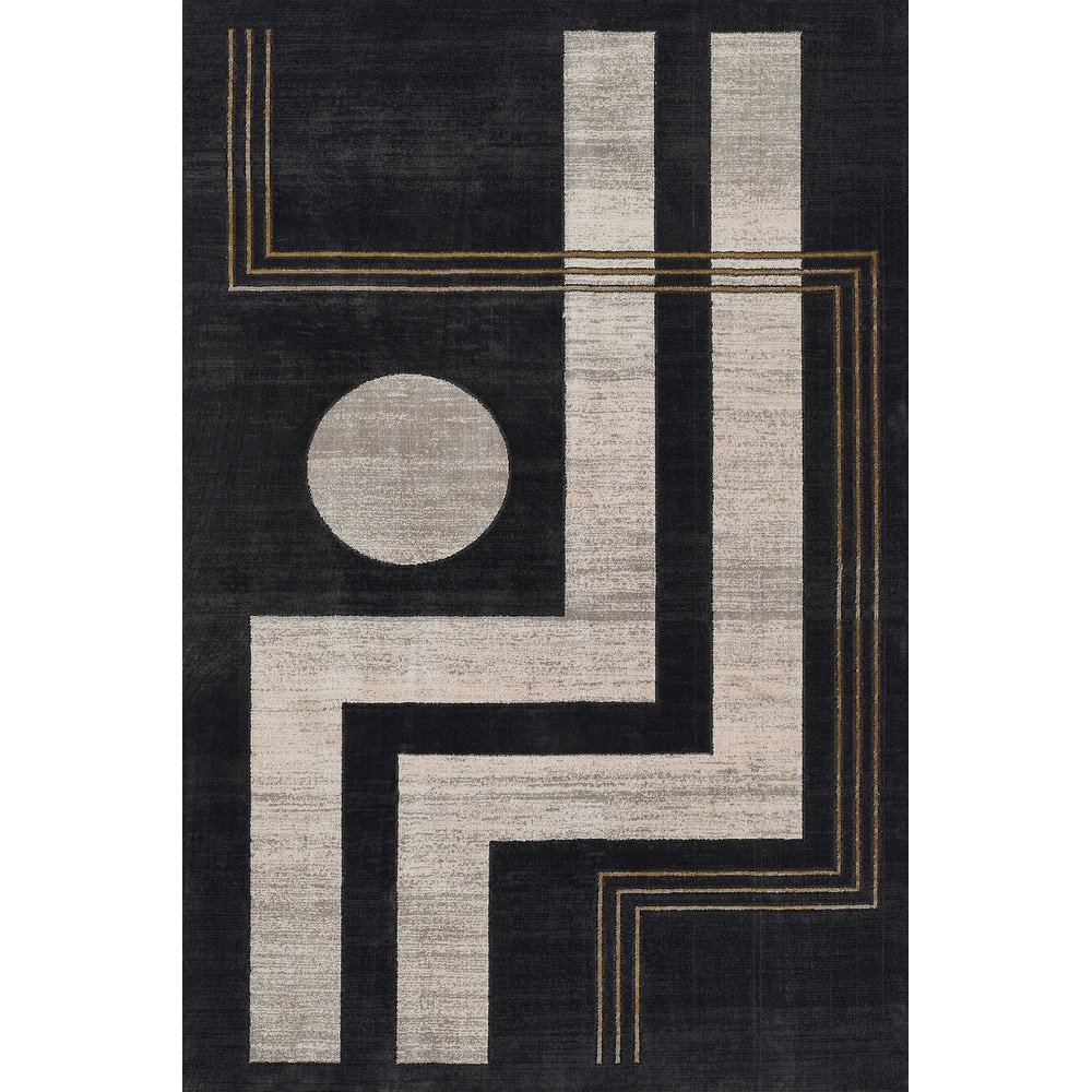 ECARPETGALLERY Machine Woven Erisa Contemporary/Modern Area Rug