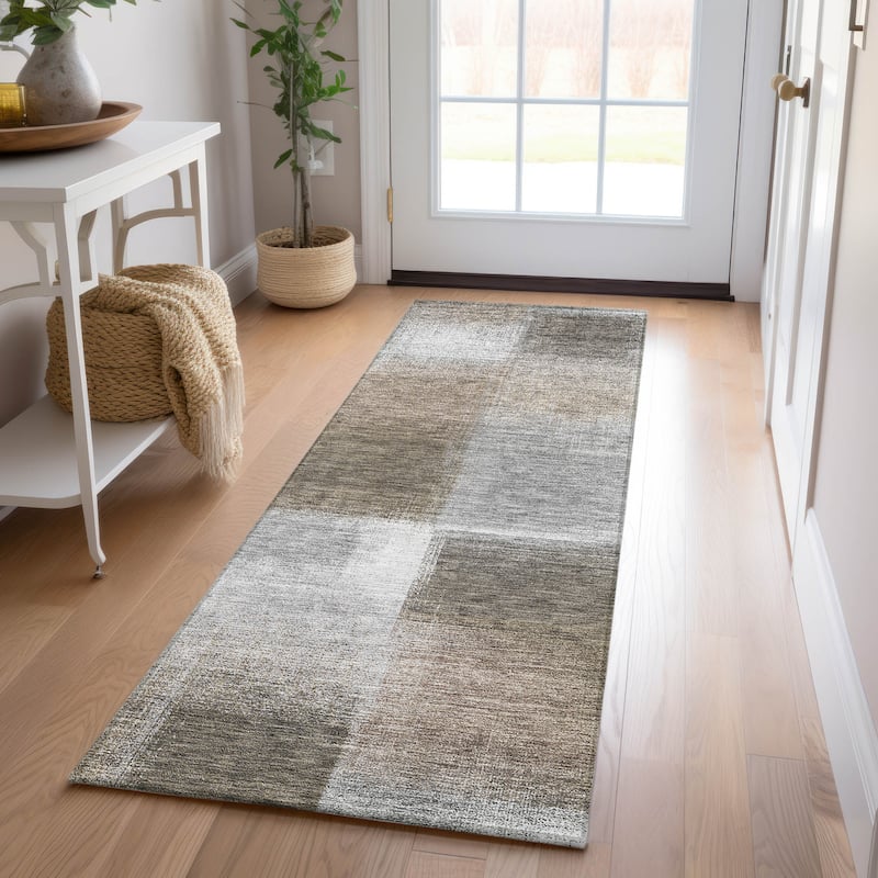 Machine Washable Indoor/ Outdoor Chantille Ombre Rug