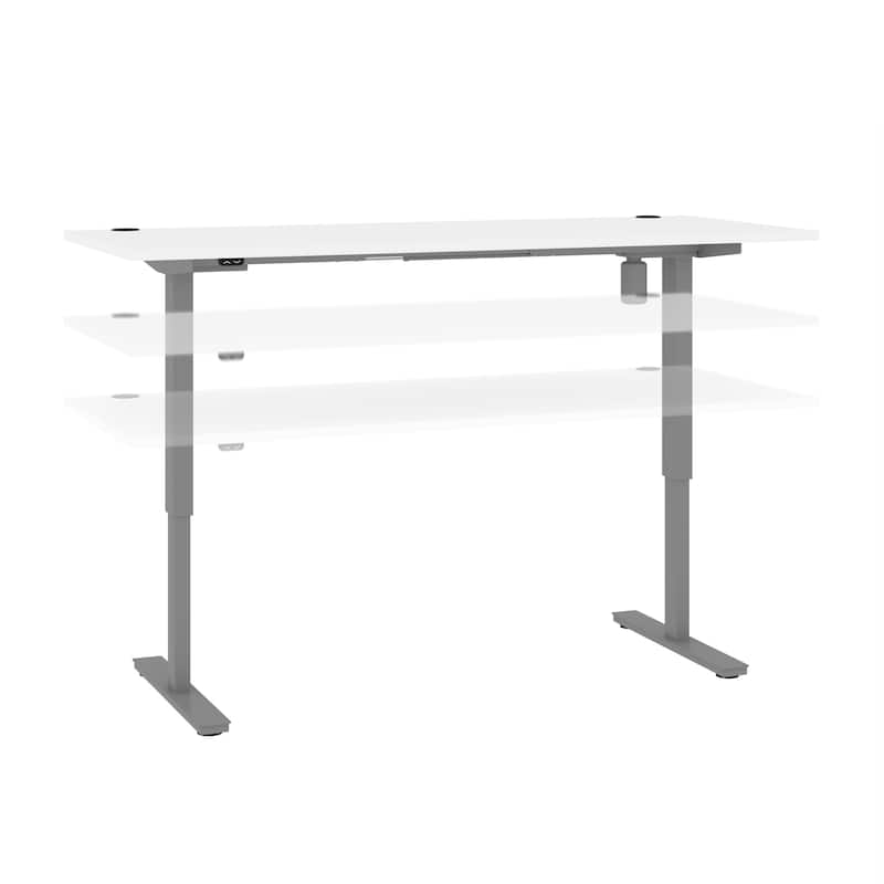 Bestar Upstand 72W x 30D Electric Height-Adjustable Standing Desk
