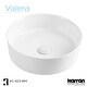 preview thumbnail 2 of 3, Karran Valera 14" Vitreous China Vessel Bathroom Sink in White