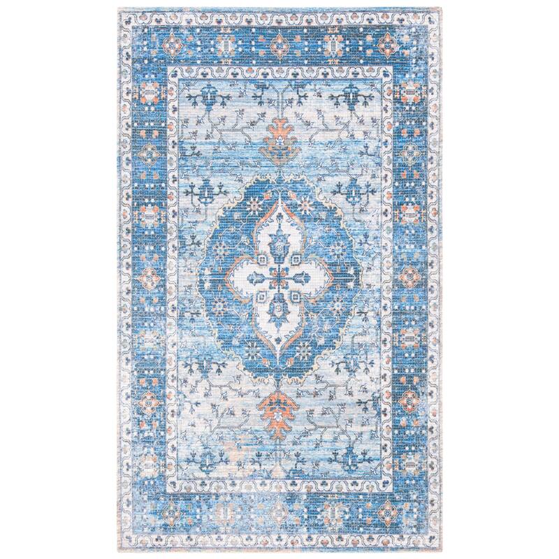 SAFAVIEH Handmade Saffron Shawnee Modern Tribal Cotton Rug