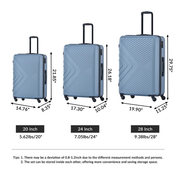 3 Piece Luggage Sets Bed Bath Beyond 38426977