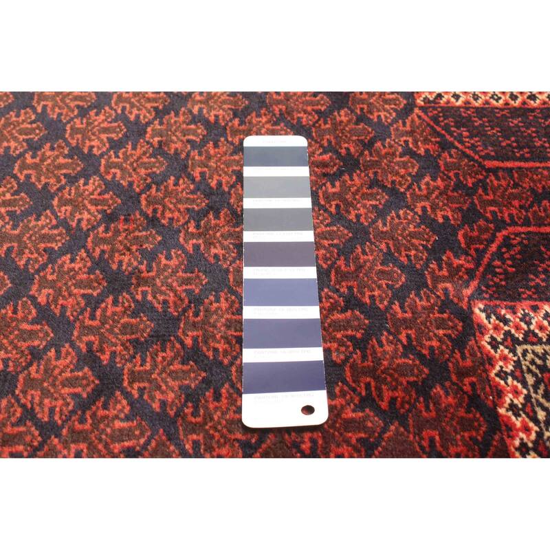 ECARPETGALLERY Hand-knotted Teimani Dark Navy Wool Rug - 2'10 x 4'4