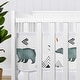 preview thumbnail 4 of 4, Sweet Jojo Designs + BreathableBaby Breathable Mesh Crib Liner Bear Mountain Boy Woodland Forest Mountains Arrow