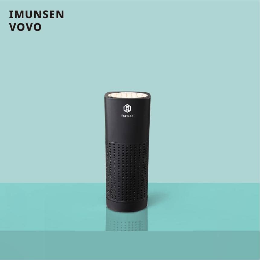 IMUNSEN Portable Air Purifier with Cypress Wood Filter and HEPA Filter