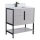 Option Bright Taupe - Black Hardware