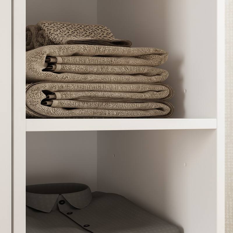 Scalable Hanging Rod Wardrobe Closet Armoire Mirror Space Saving