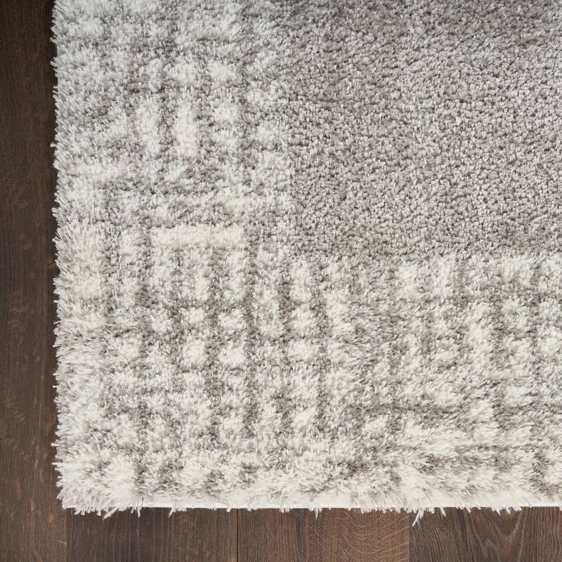 Nourison Pacific Shag Indoor only Solid Area Rug