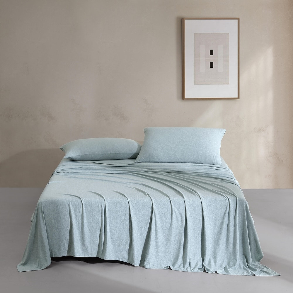 Calvin Klein Modern Cotton Melange Jersey Sheet Set