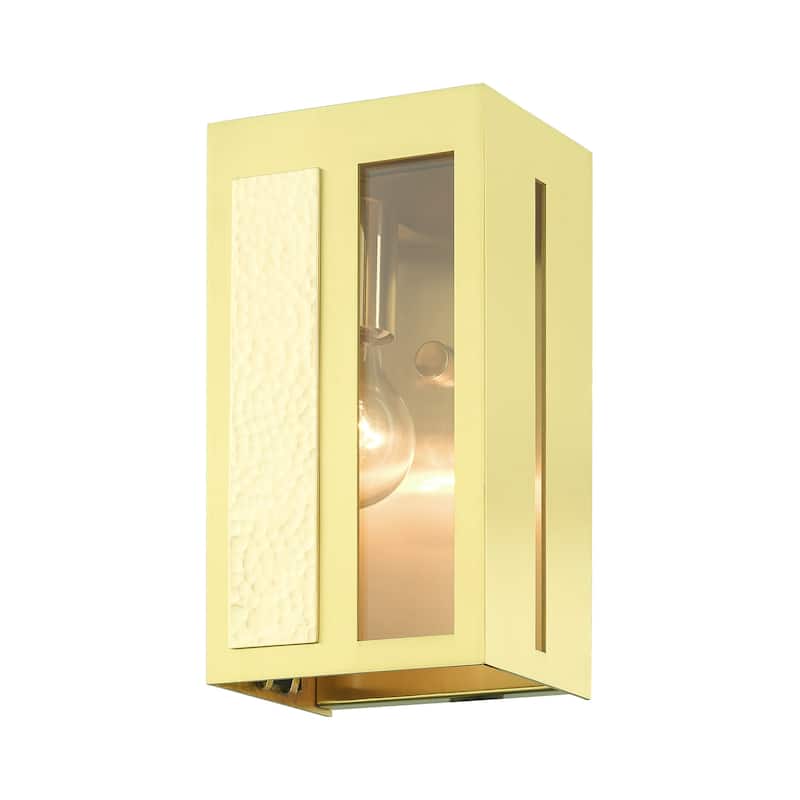 Livex Lighting Lafayette 9" Tall Outdoor Wall Sconce