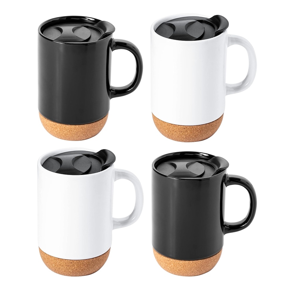 Copco Desktop Stainless Steel Coffee Mug With Easy Grip Handle 16 Oz -  Silver