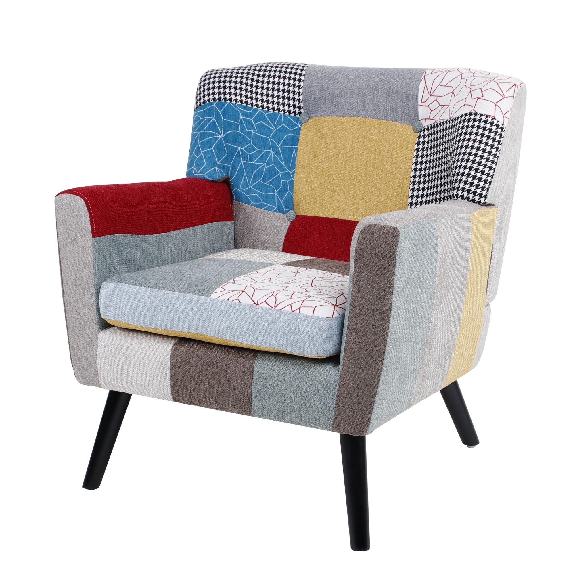 Patchwork fireside sale chair